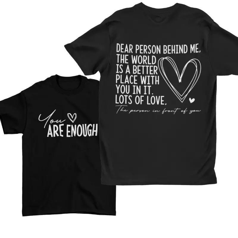 Spring Summer Pure Cotton ARE ENOUGH Pullover Short-sleeved Shirt Limorista