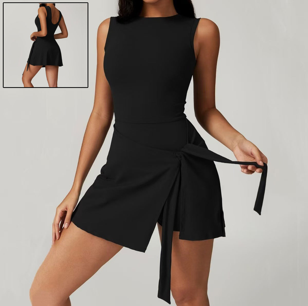 Women Yoga Sexy Sleeveless Sports Romper Yoga Jumpsuits Fitness One Piece Workout Backless Rompers Tank Top Shorts Sportswear Limorista