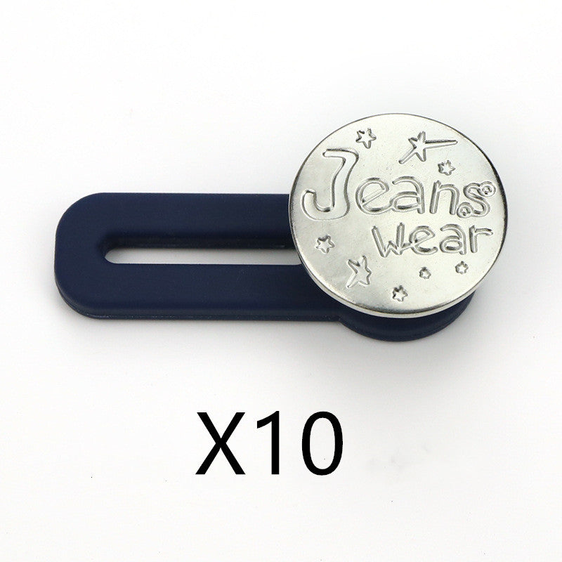 No Sew Jeans With Adjustable Expansion Waist Button Limorista