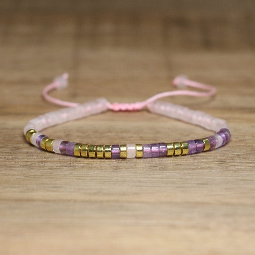 Spacer Beads Beaded Weave Bracelet Women&