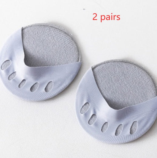 Five Finger Socks Female Ice Silk Boat Socks Comfortable Invisible Ice Boat Socks Limorista