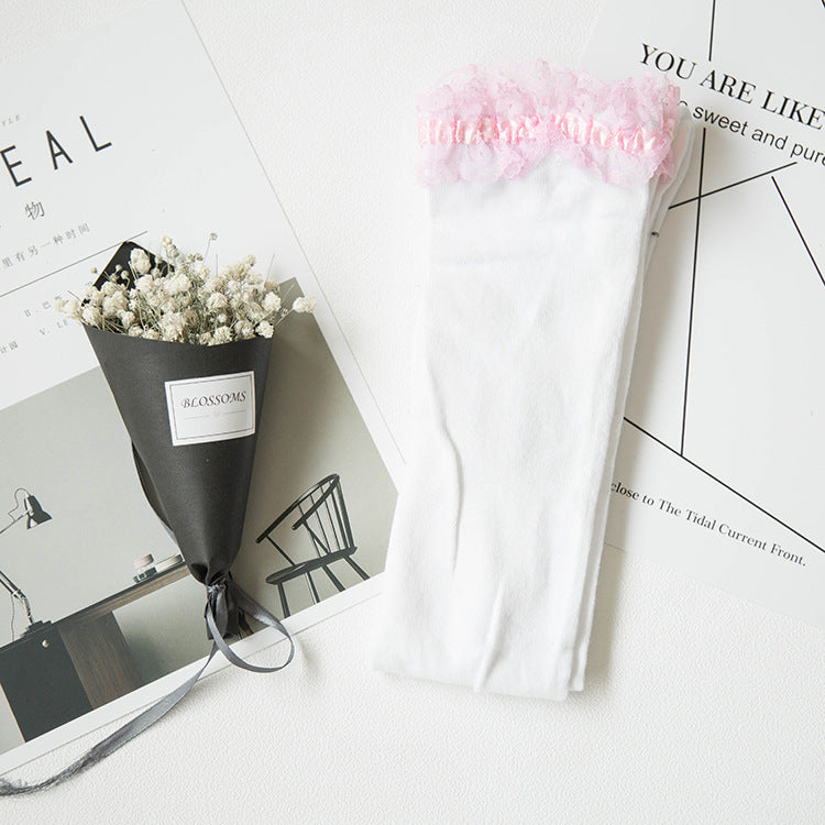 Lace over-the-knee stockings Limorista