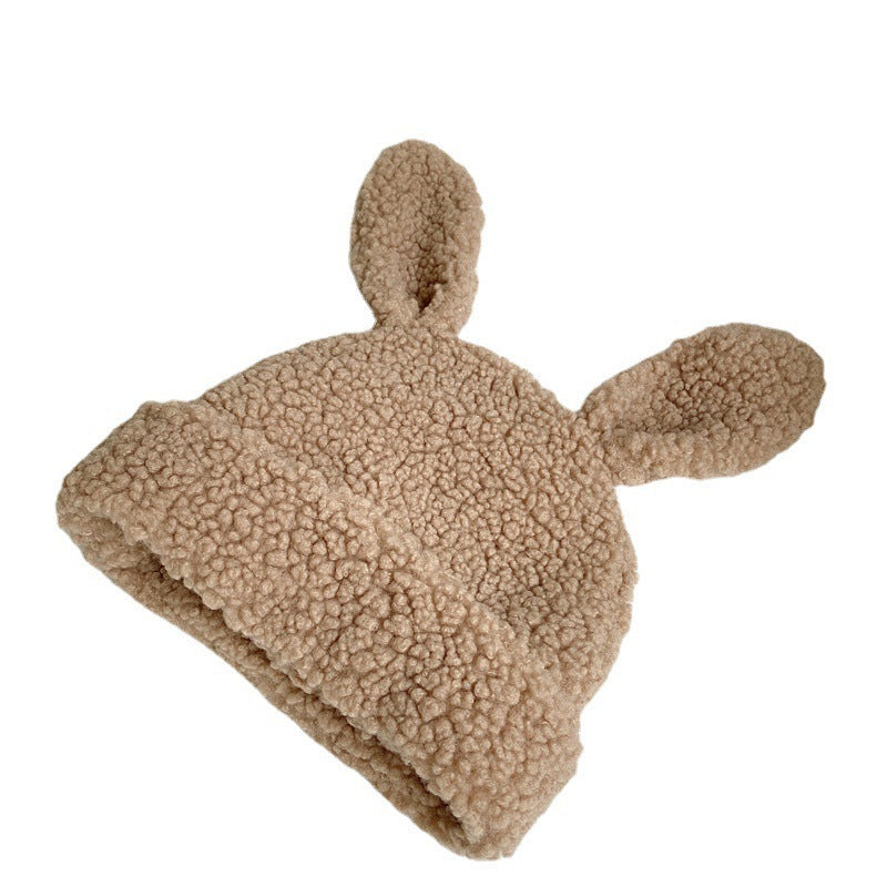 Cute Lambswool Plush Rabbit Ears Hat Limorista