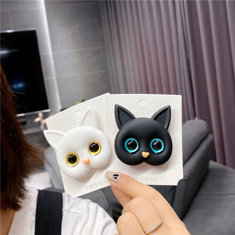 Korean Version Of Cute Cat Fashion Small Intestine Cloth Ring Limorista