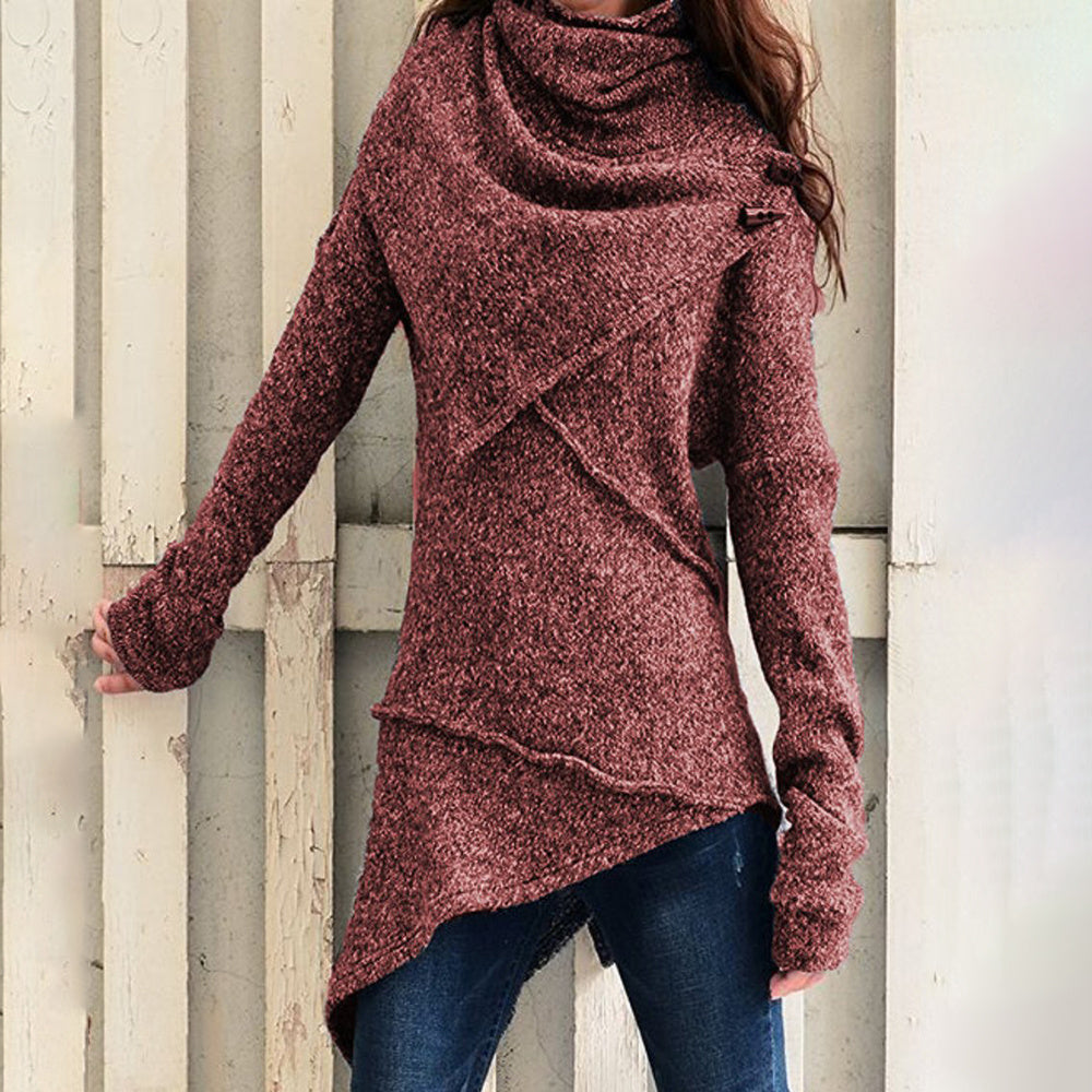 Long sleeve sweater coat Limorista