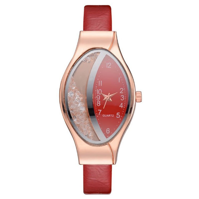 Snake Belt With Diamond Embedding Fashion Women&