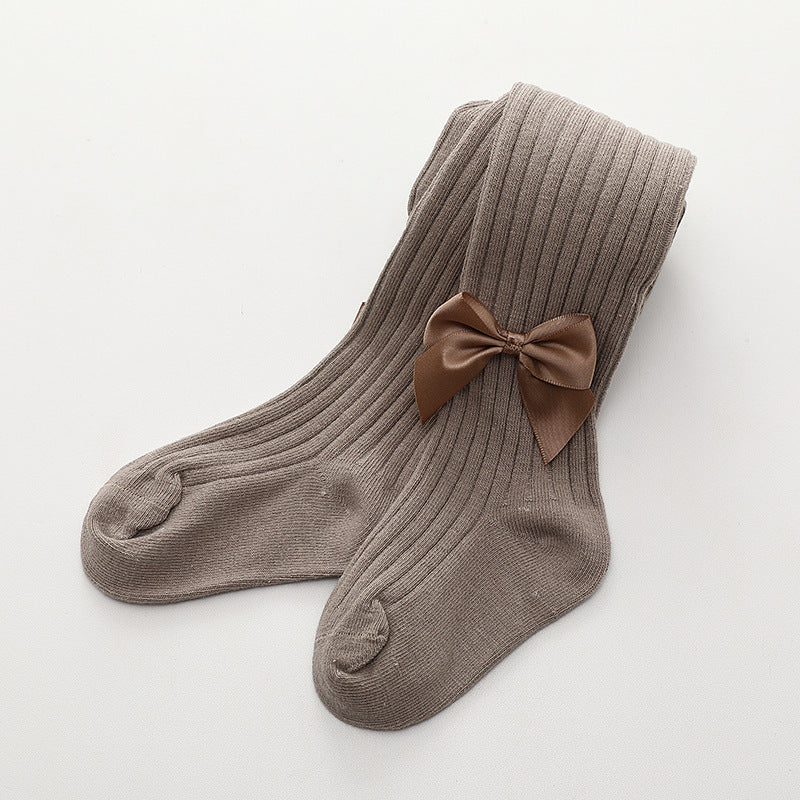 Baby tights with bow tie Limorista