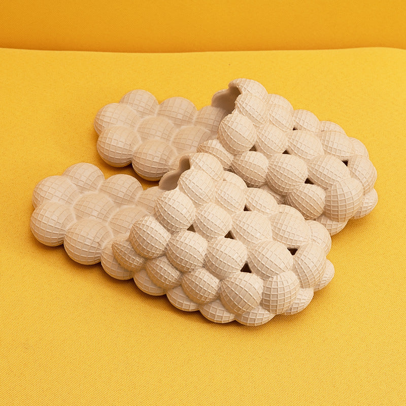 New Summer Fashion Massage Mesh Bubble Bathroom Slides Home Indoor Anti-Skid Shoes Limorista