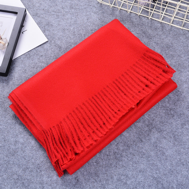 Dual-use cashmere SKY scarf Limorista