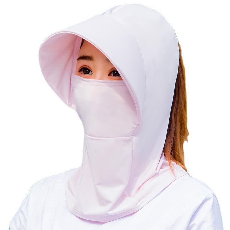 Outdoor Sun Hat Ice Silk Sun Protection Neck Protection Hat Limorista