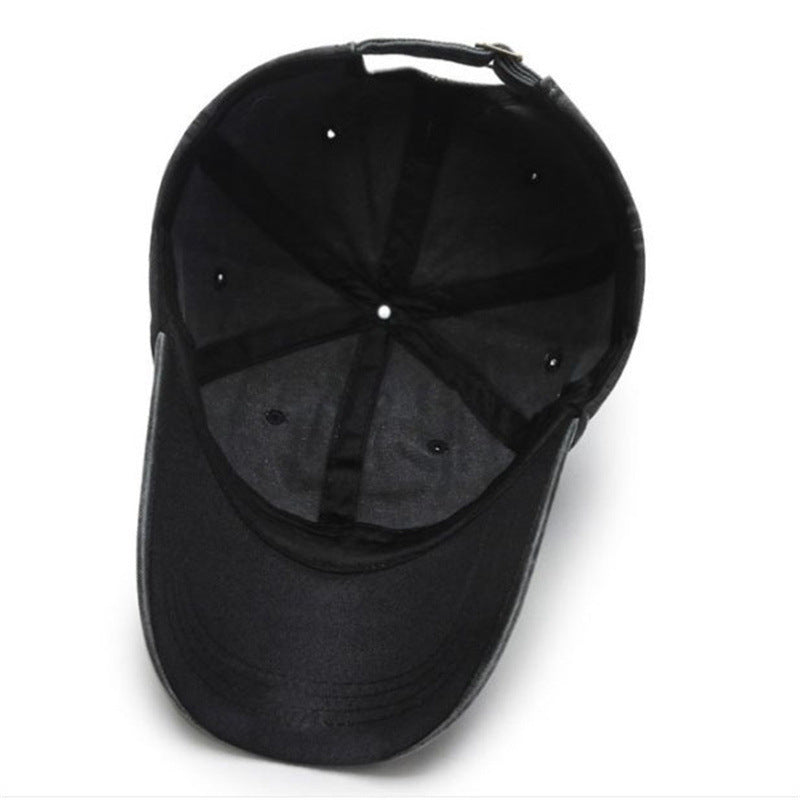 Washed Solid Color Light Board Baseball Cap For Women Limorista