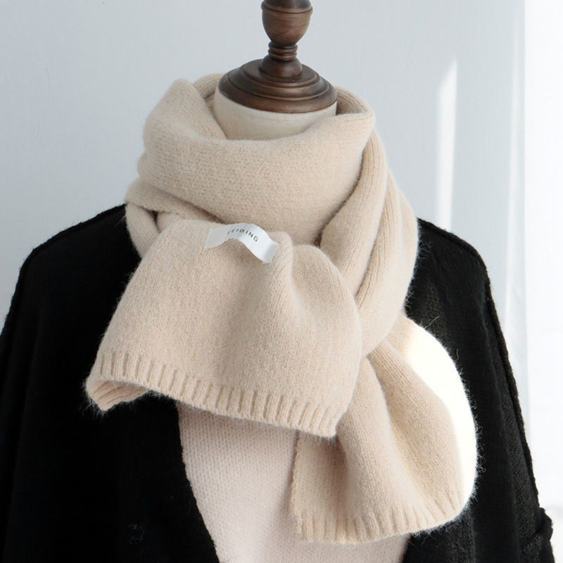 Solid Color Scarf Women&
