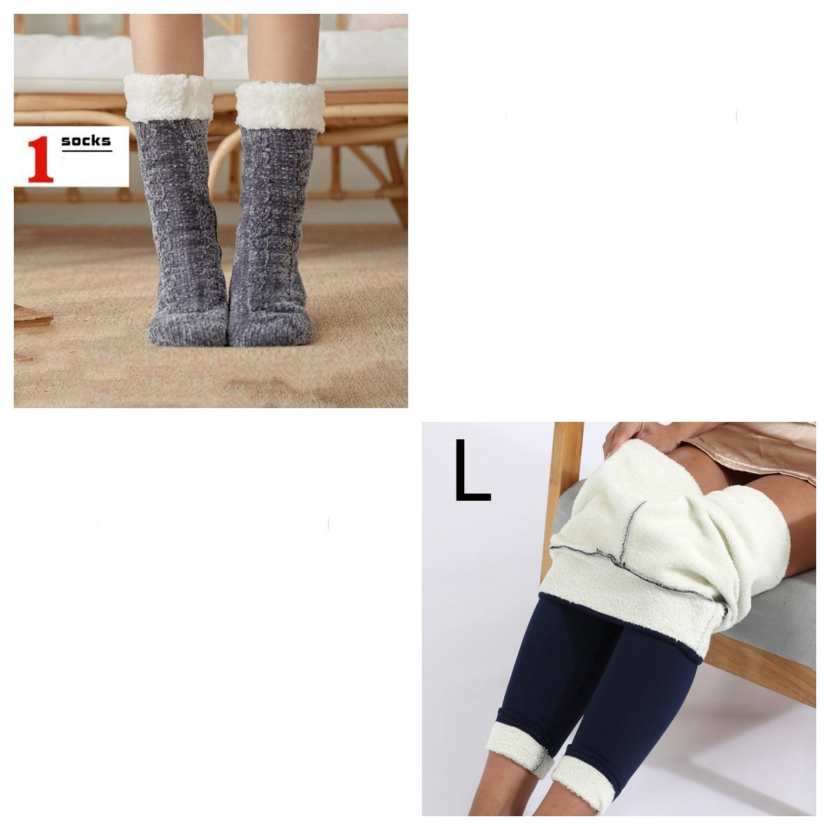 Socks Children Plush Floor Socks Home Slippers Limorista