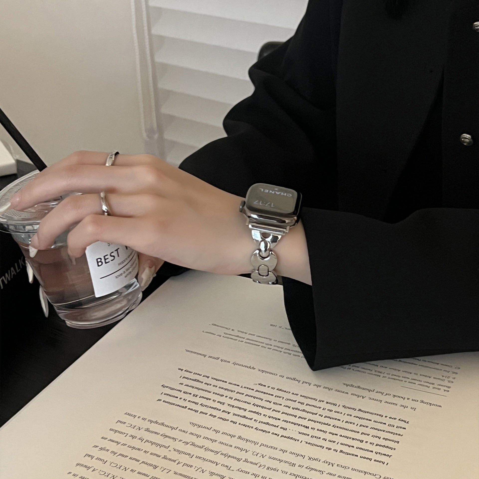 Watch Metal Small Round Palte Limorista