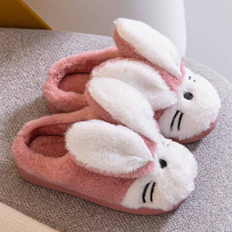 Cartoon Bunny Home Warm Children&
