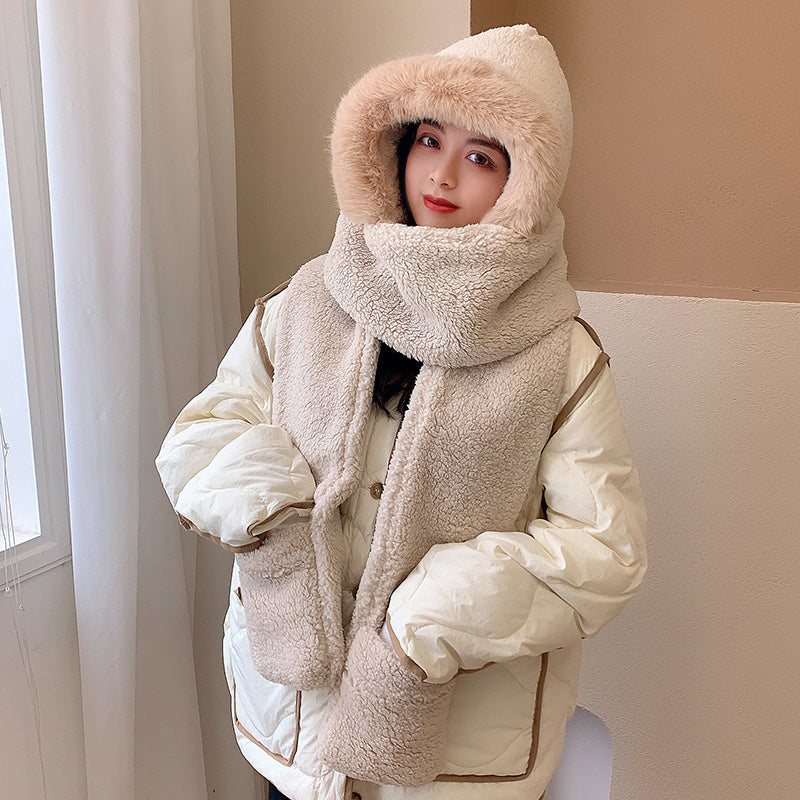 Bear ears scarf hat Limorista
