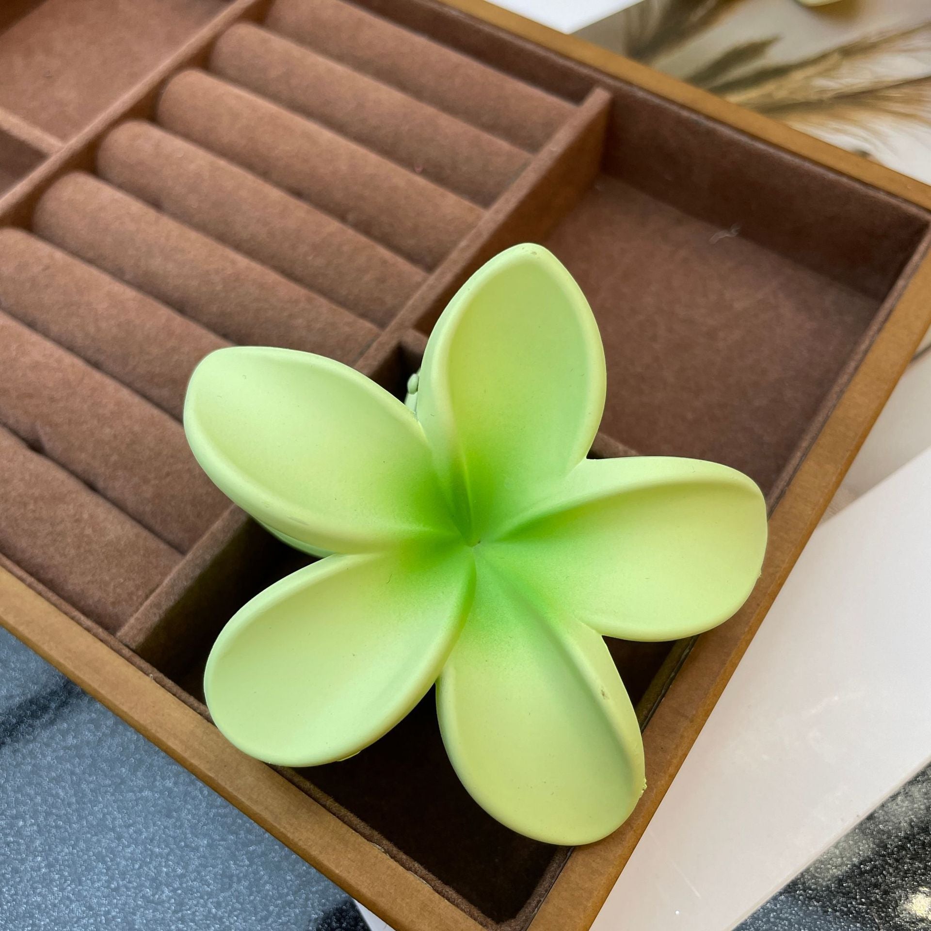 Flower Barrettes Women&