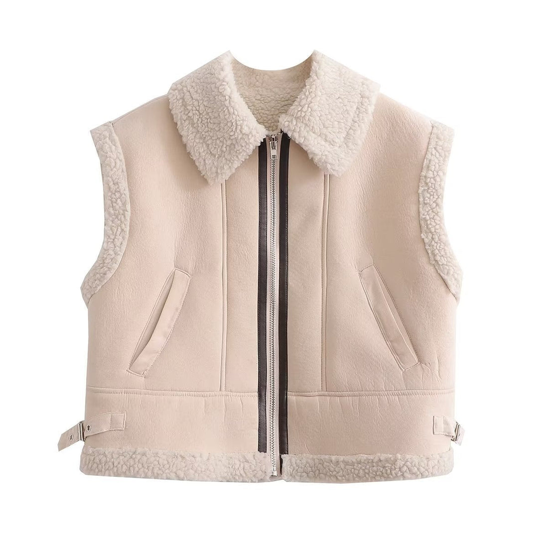 Street Fashion 3 Color Fur Vest Coat 9605 Limorista