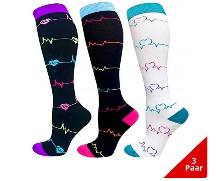 Ladies running stretch compression sports socks Limorista