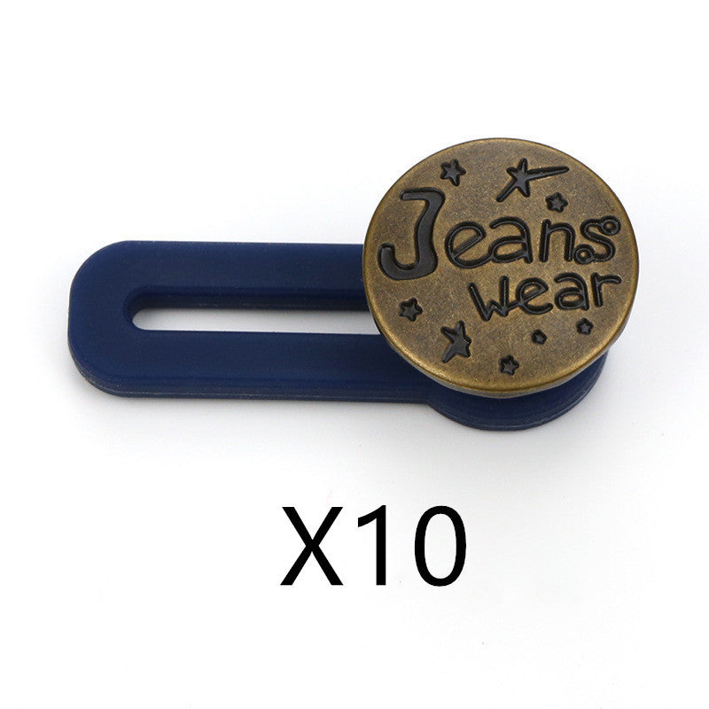 No Sew Jeans With Adjustable Expansion Waist Button Limorista
