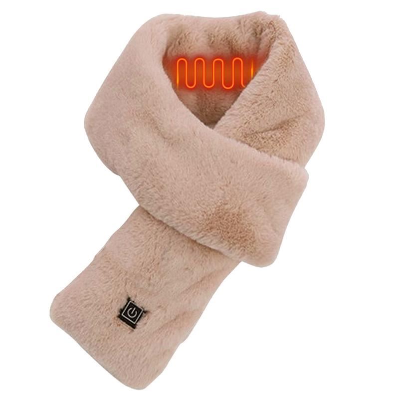 Electric Ated Scarf USB Rechargeable Rabbit Hair Limorista