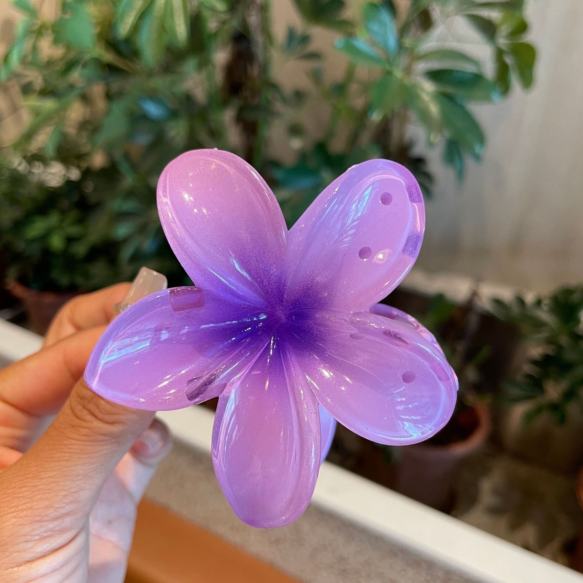 Flower Barrettes Women&