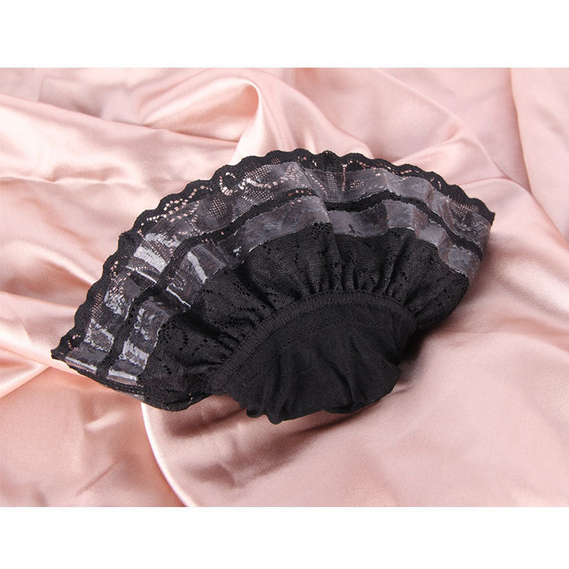 Wide Lace High Tube Sling Women&