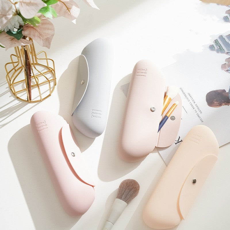 Silicone Storage Beauty Bag Dustproof Makeup Brush Tool Limorista