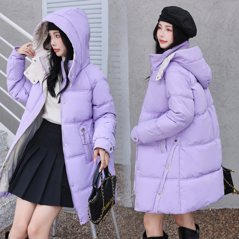 Winter Loose Down Cotton-padded Coat Women&