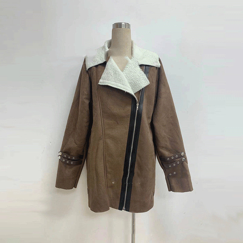 Explosive Mid Length Thick Long Sleeved Jacket Limorista