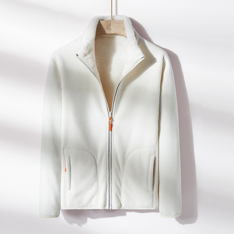 Fashion Outdoor Polar Fleece Double-sided Coral Fleece Jacket Limorista