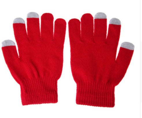 Touch screen gloves warm knit wool touch screen gloves winter touch gloves Limorista
