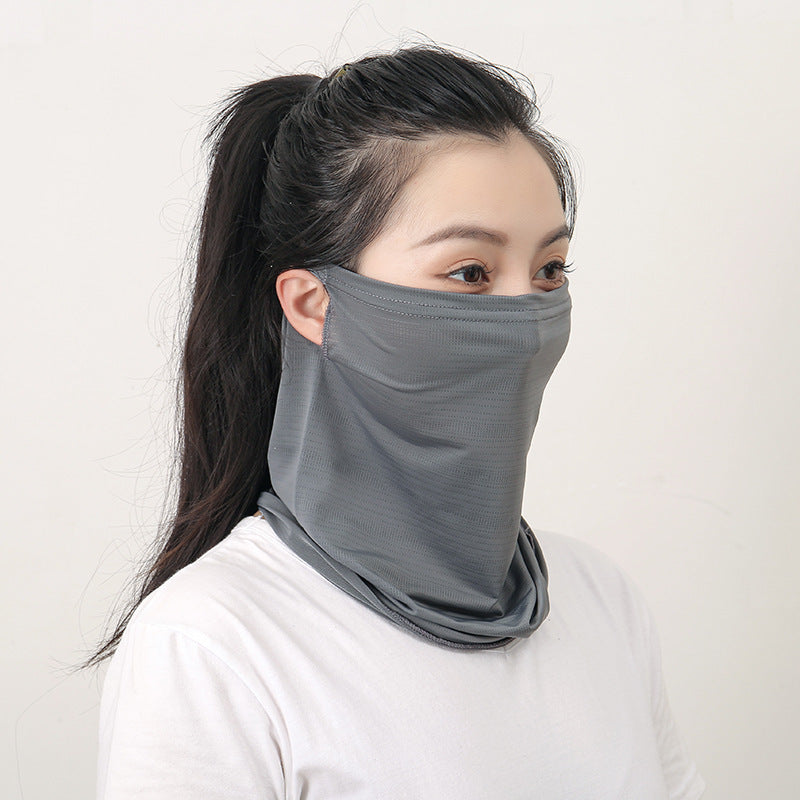 Outdoor Cycling Ice Silk Mesh Mask Sports Limorista
