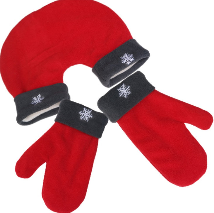Couple Lovers Gloves Polar Fleece Sweethearts Thicken Winter Warm Lining Glove Christmas Gift Lovers Mittens Limorista