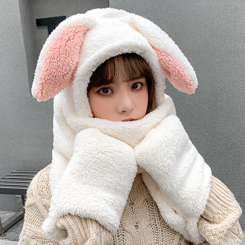Bear ears scarf hat Limorista
