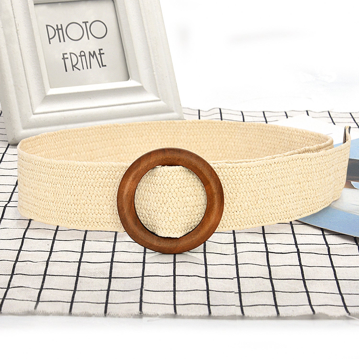 Bohemian Holiday Linen Woven Belt Limorista
