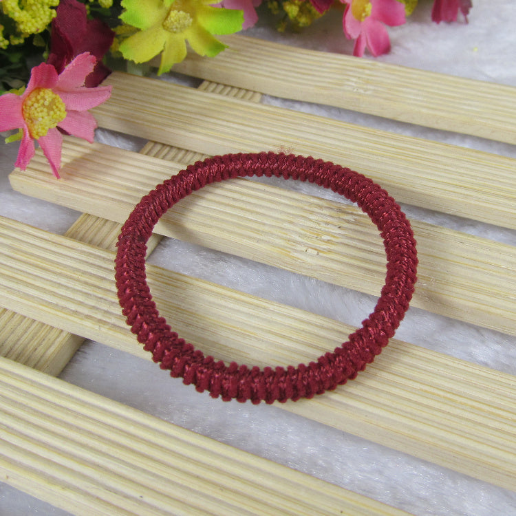 Fashion Hair Tie Cord Unembellished Elastic Band Limorista