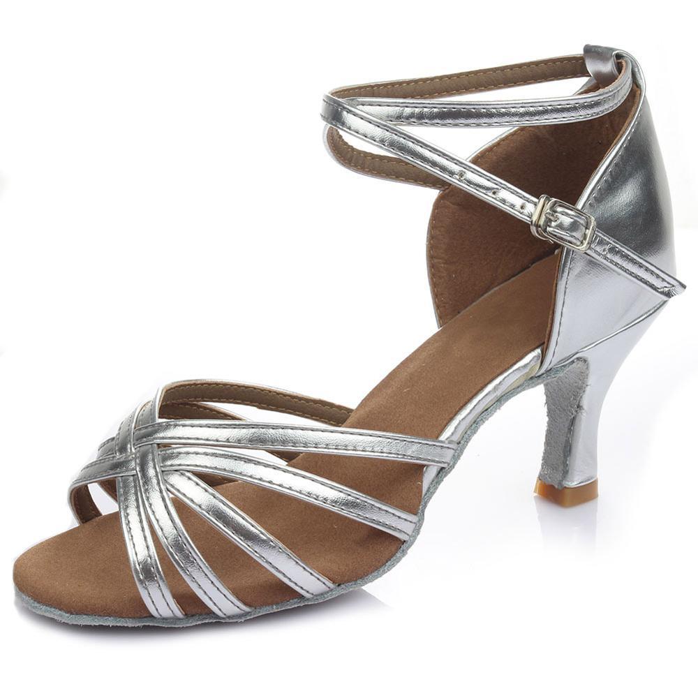 Indoor satin Latin dance shoes Limorista