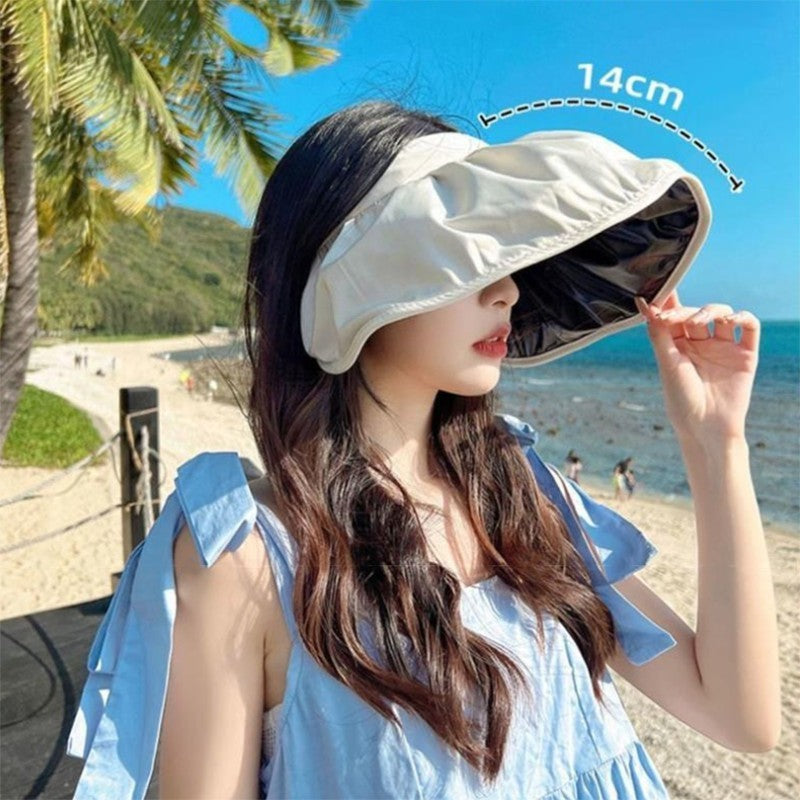Summer Shell Hat FPF50 Empty-top Hat Women&