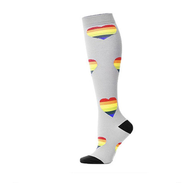 Ladies running stretch compression sports socks Limorista