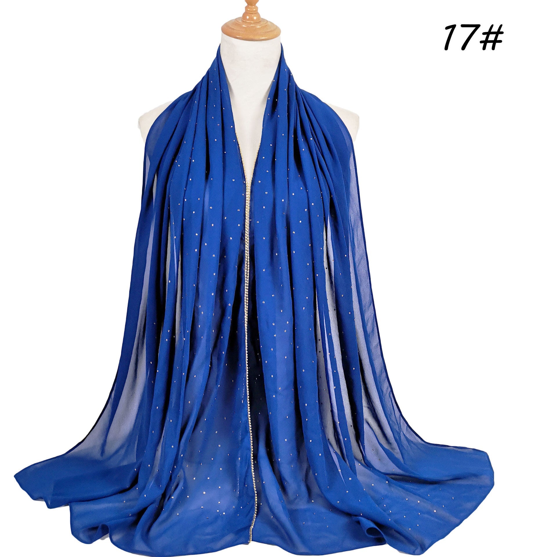 Chain Pearl Chiffon Hui Hood Limorista