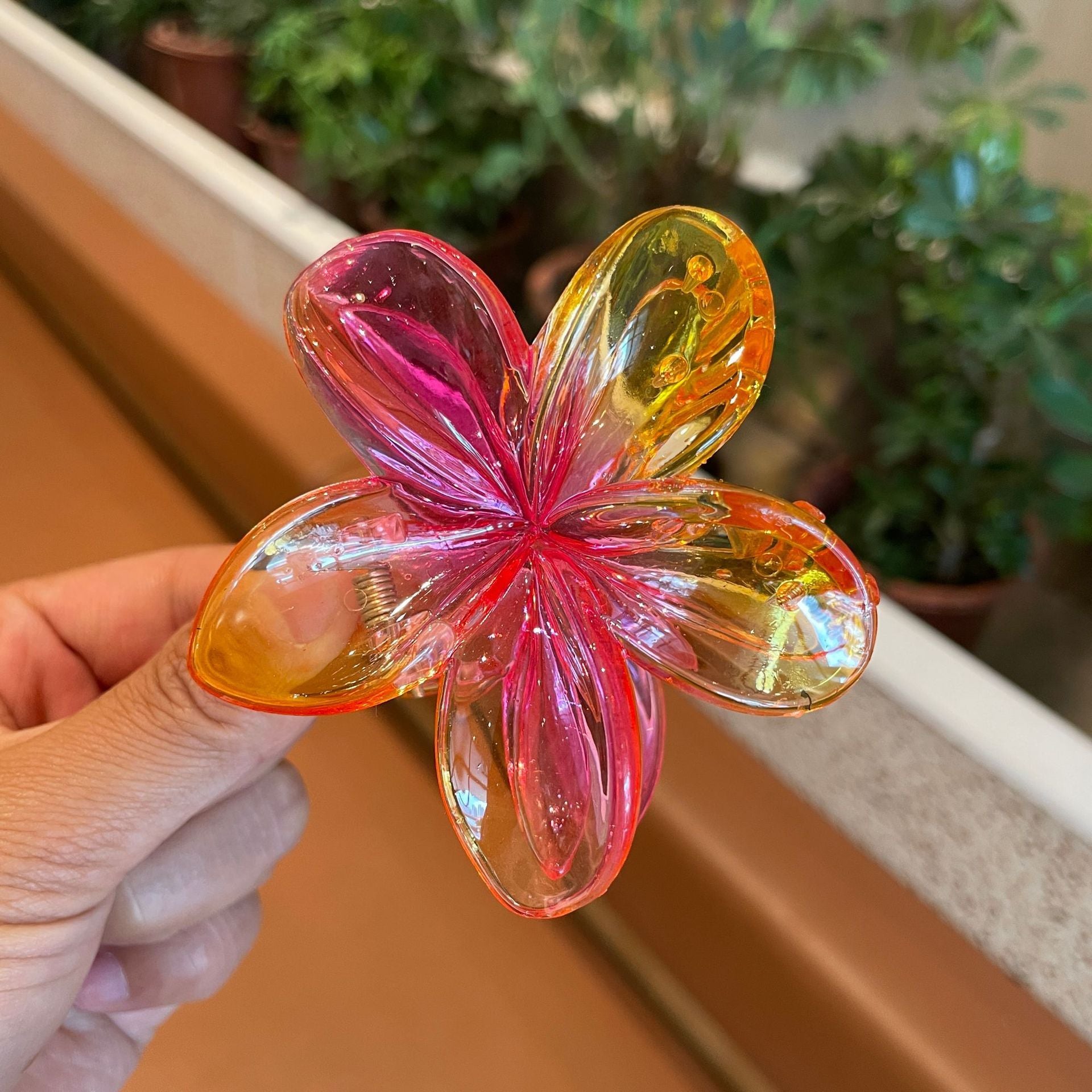 Flower Barrettes Women&