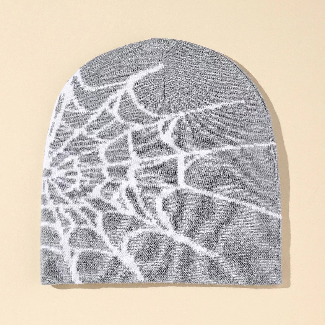 Spider Web Jacquard Knitted Hat Cold Protection In Autumn And Winter Limorista