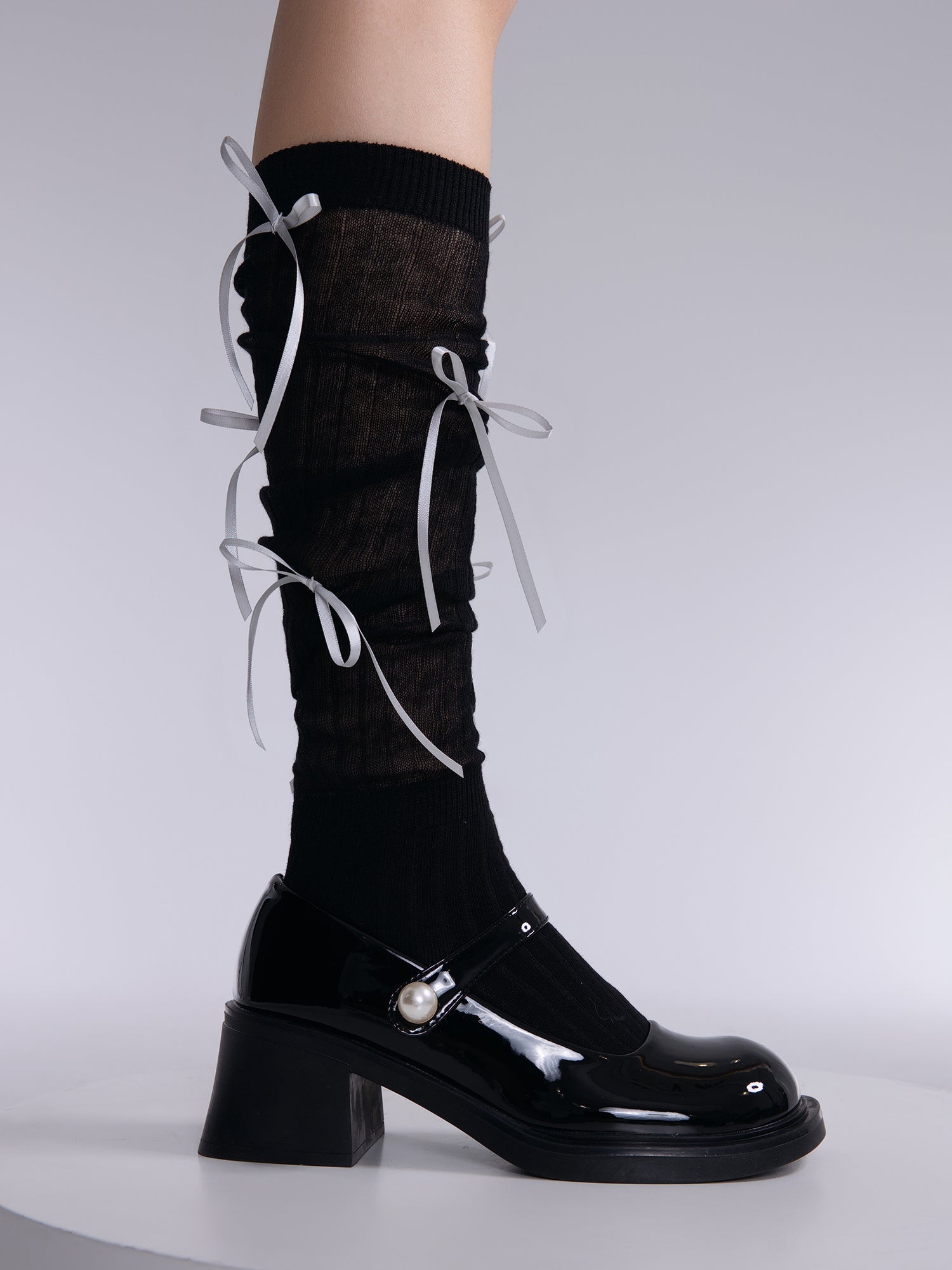 Korean Ballet Girl Butterfly Pile Socks Limorista