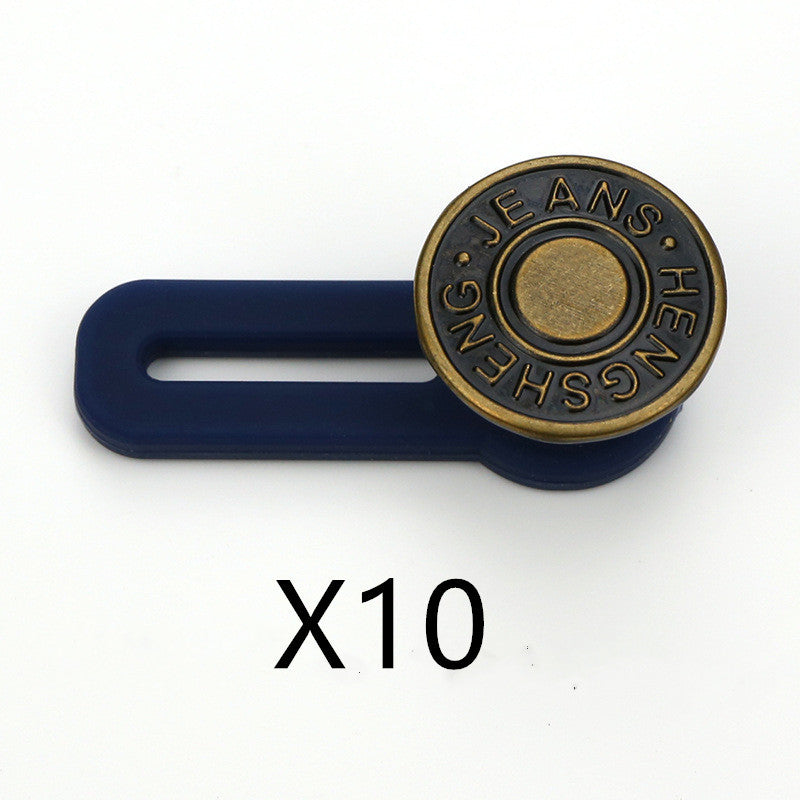 No Sew Jeans With Adjustable Expansion Waist Button Limorista