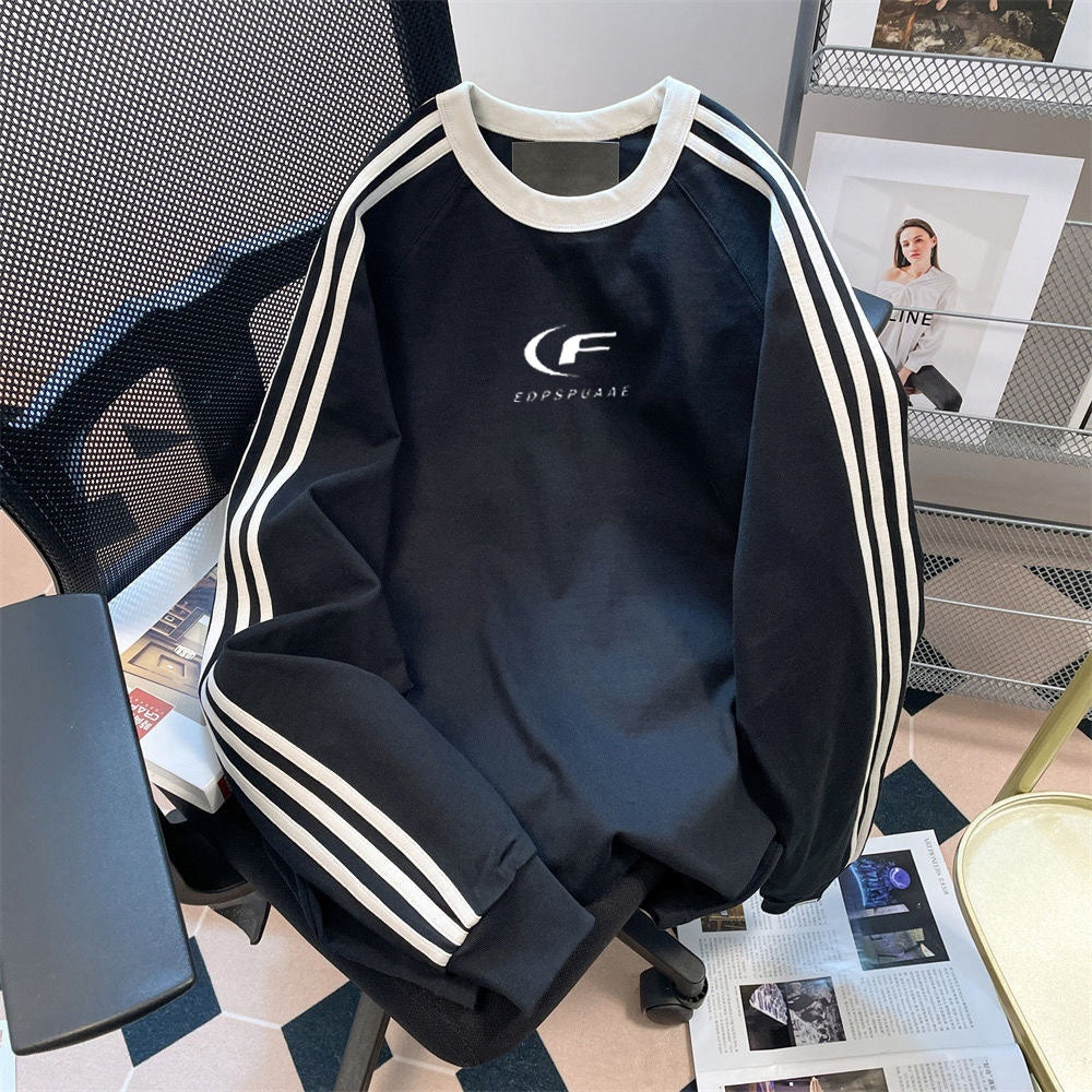 Fashion Brand Autumn And Winter Round Neck Long Sleeve Top Limorista