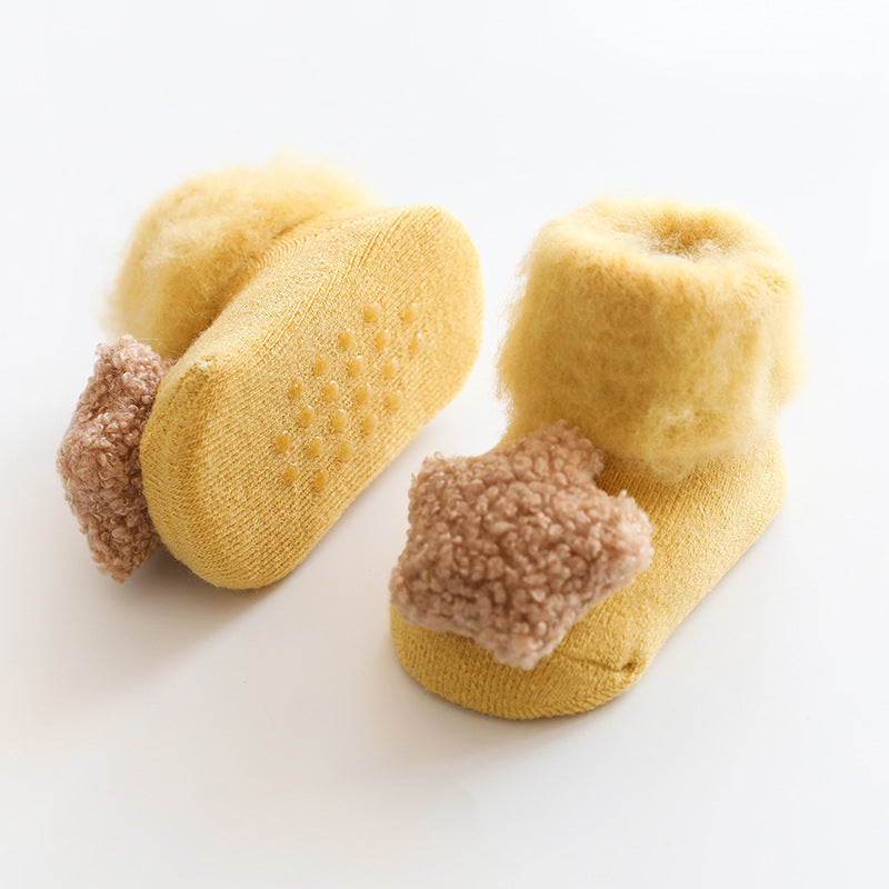 Non-slip Floor Socks Three-dimensional Doll Baby Limorista