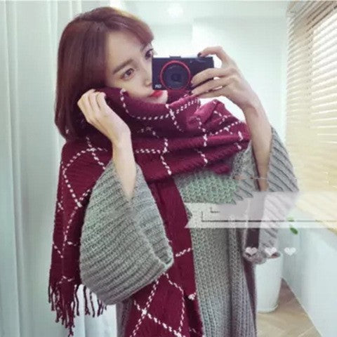 Thickened Men And Women Dual Purpose Scarf Limorista