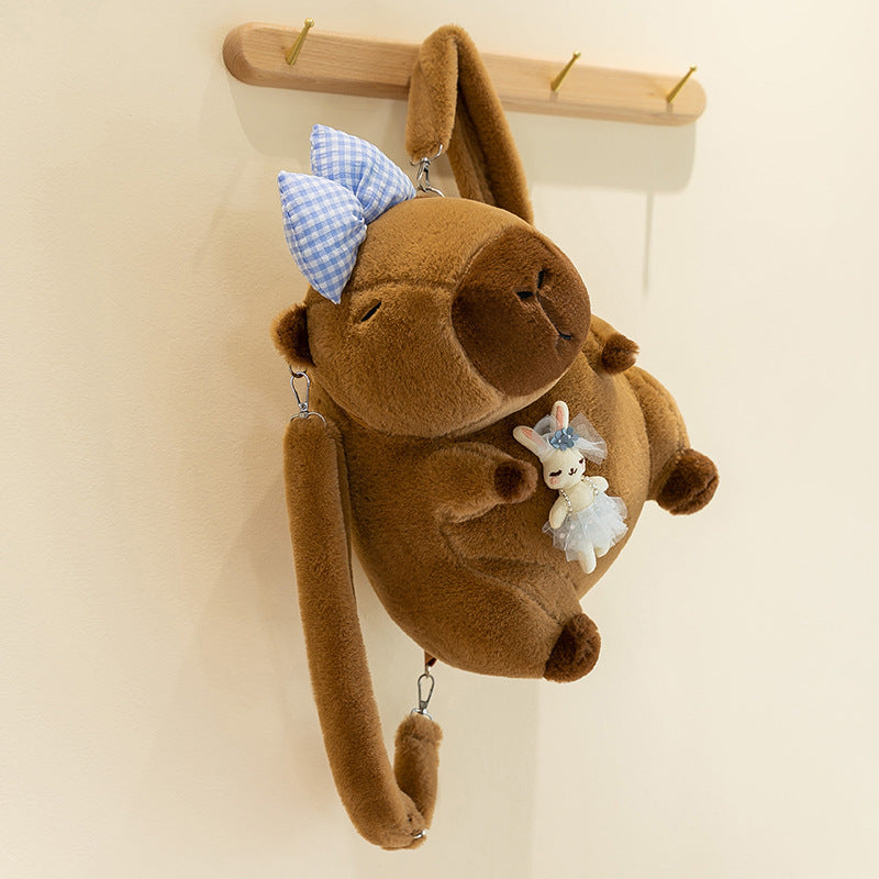 Capybara Backpack Plush Toy Creative Backpack Limorista