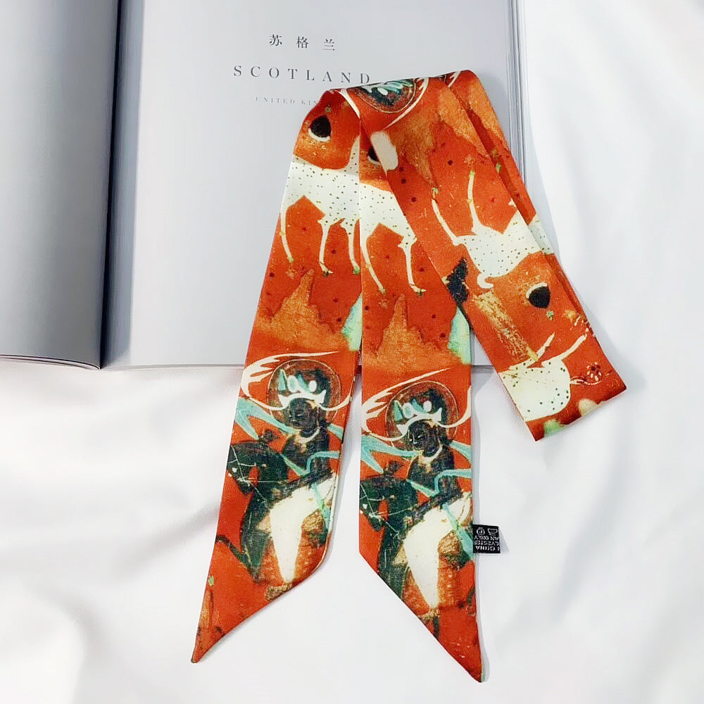 Chinese Style Tied Bag With Small Ribbons For Women Limorista